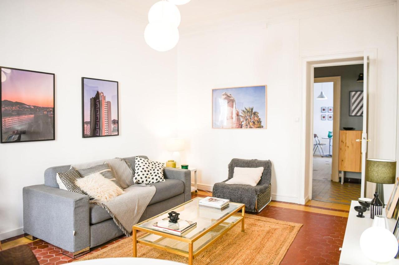 Bail Mobilite - Grand Appartement 1 Chambre マルセイユ エクステリア 写真